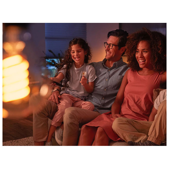 Philips 929003051901 Hue White Filament Lampadina LED E27 Dimmerabile 7.2 W 2100 K 550 lm colore Bianco morbido