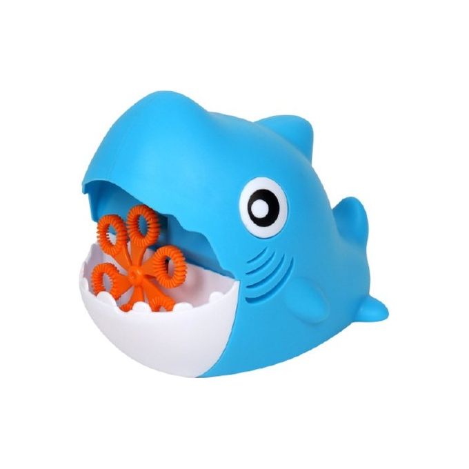 Ods Bolle di Sapone Soffiabolle Squalo con Ricarica Azzurro