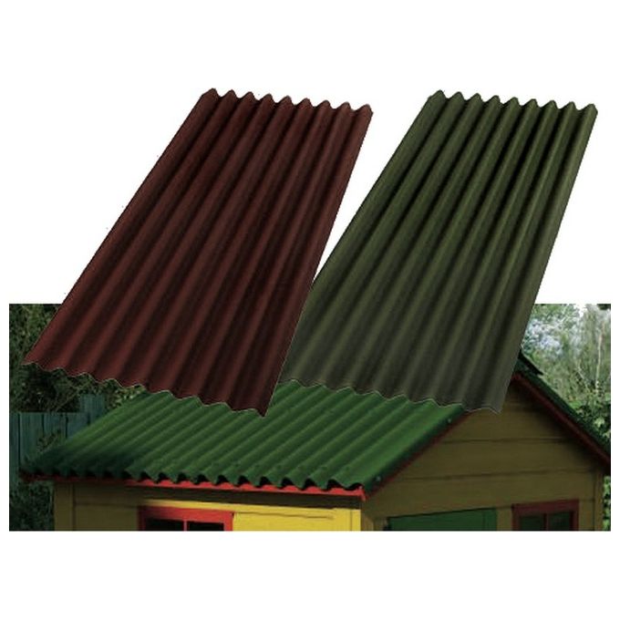 Brixo Lastra Ondulata Base 9 Pphr Rossa 200x85cm