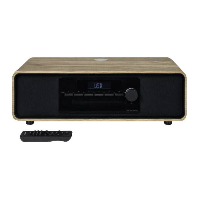 Thomson, Sistema Micro Hi-Fi CD MP3 USB DAB+ Legno Nero