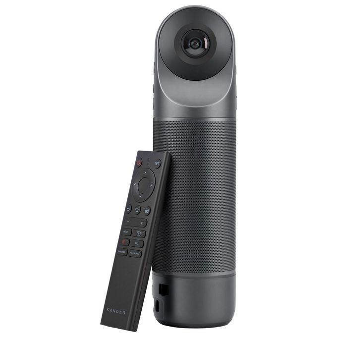 Kandao 6972805230996 Meeting Pro 2 Camera di Videoconferenza 360° 4K UHD con AI Auto Tracking e Microfoni Omnidirezionali colore Nero