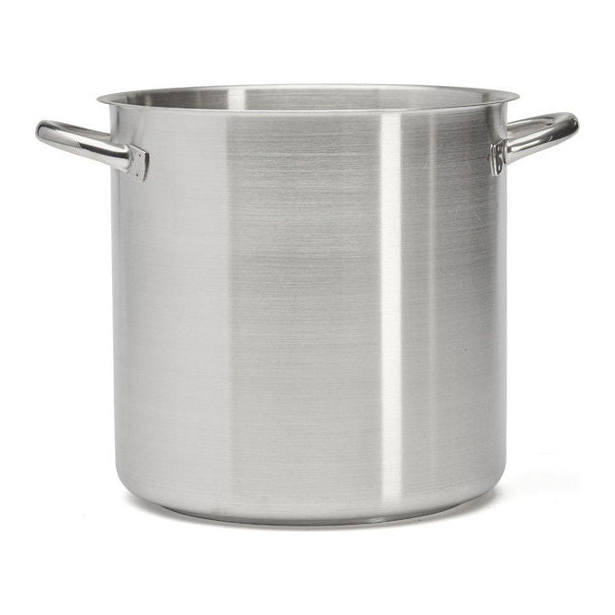 De Buyer 3507.24 Prim'Appety Pentolone 10 L Acciaio inox Diametro 24 cm Adatto per Induzione colore Acciaio inox