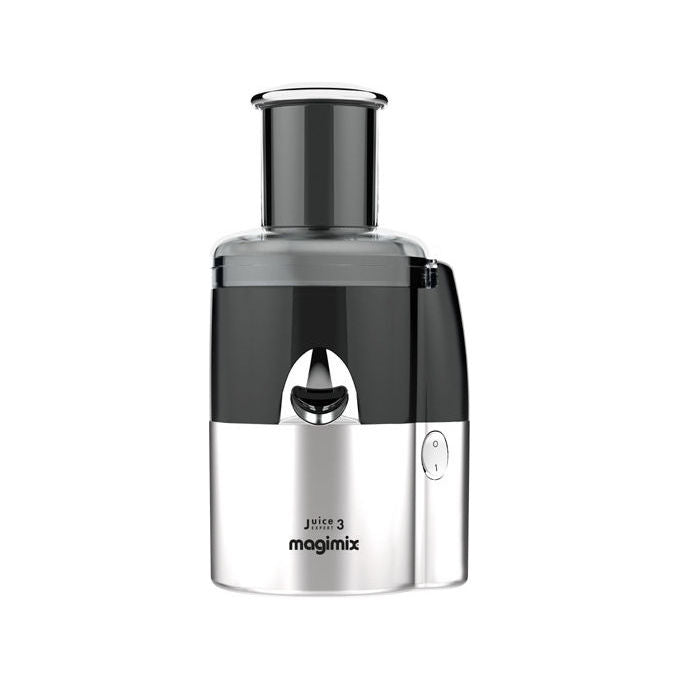 Magimix 3519280019680 Juice Expert 3 Estrattore di Succo a Freddo 400 W con Filtro XL e Spremiagrumi colore Nero Cromo