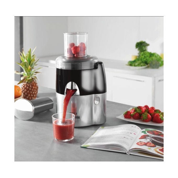 Magimix 3519280019680 Juice Expert 3 Estrattore di Succo a Freddo 400 W con Filtro XL e Spremiagrumi colore Nero Cromo