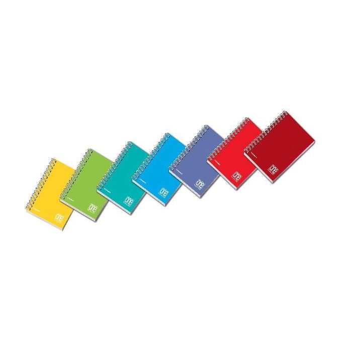 Blasetti Confezione 4 Onecolor A6 Spiralato No for 5M 140 Fogli