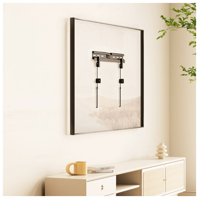 Equip 650364 Supporto TV a parete 37'' a 86'' 60 Kg Compatibilita' 200x200 600x400 mm colore Nero