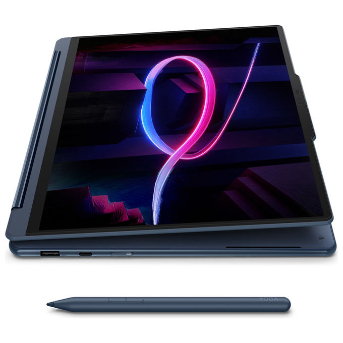 Lenovo 83SE002MIX Yoga 9 2-in-1 14IPH11 Copilot+ PC Ibrido 2 in 1 35,6 cm Touch screen 2.8K 32 GB LPDDR5x 512 GB SSD Wi-Fi 7 Windows 11 Home colore Blu