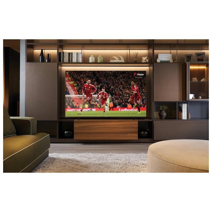 Haier 36200143 M92 Series TV QLED Mini LED Ultra 85'' 4K AI Google TV Dolby Vision IQ KEF Sound 144Hz colore Nero