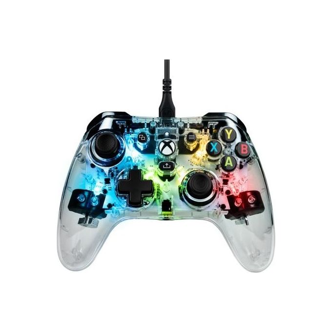 Nacon Gamepad XProLight Evol X Pro Wired Clear per Xbox