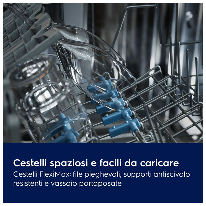 Electrolux KL72A200P Serie 700 Lavastoviglie A scomparsa totale 14 coperti Classe A Wi-Fi AirDry (81.5x59.6x55 cm) colore Nero
