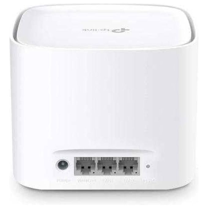 TP-Link HX520(1-Pack) Router Mesh WiFi6 AX3000 Velocita' 3000 Mbps 3x Porte Gigabit colore Bianco