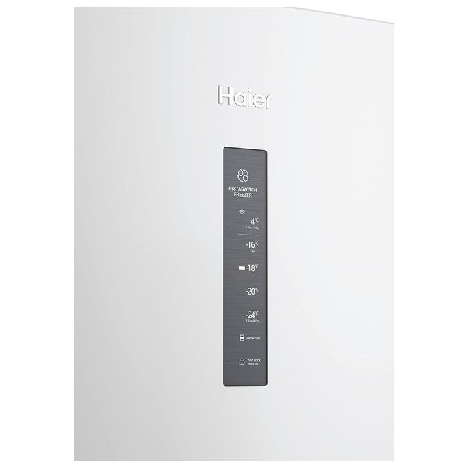 Haier H3F330WDH1 - Freezer Instaswitch - Congelatore Verticale 330 L, 191 cm, Classe D, 38 dB, Total No Frost, Convertibile in Frigorifero, Wi-Fi, Bianco