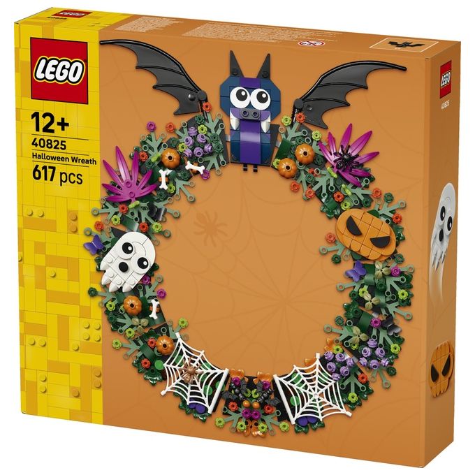 Lego 40825 Ghirlanda di Halloween con Pipistrelli Zucche Fantasmi e Ragnatele 617 pezzi colore Multicolore