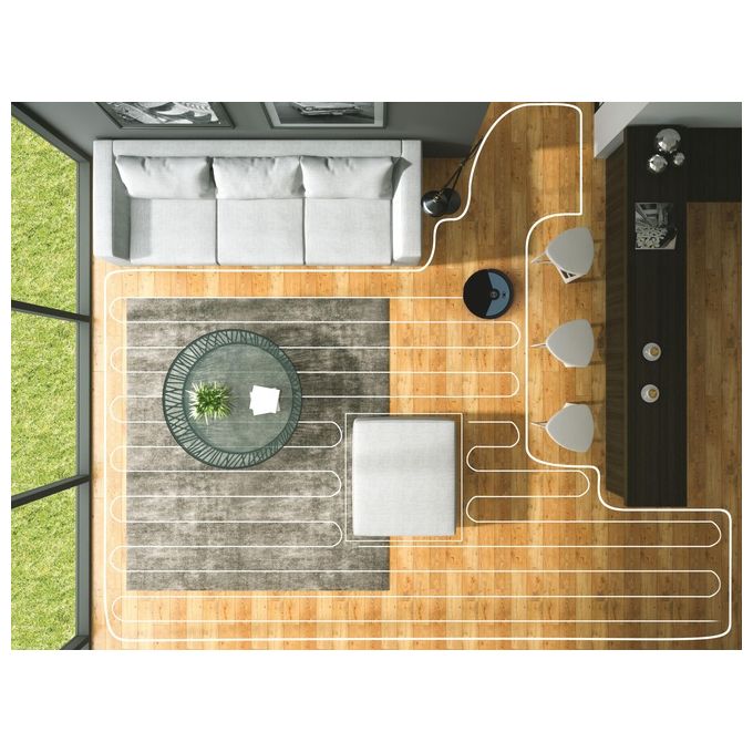 Hoover HG450HP 011 Robot aspirapolvere Navigazione laser Capacita' 0,26 L autonomia 120 min Funzione mopping Wi-Fi colore Metallic Harbor Blue