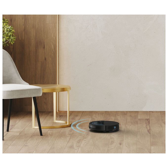 Hoover HG450HP 011 Robot aspirapolvere Navigazione laser Capacita' 0,26 L autonomia 120 min Funzione mopping Wi-Fi colore Metallic Harbor Blue