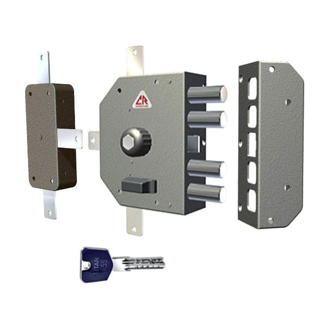 Cr Serrature Serratura Sicurezza Quintuplice Sx Pompa 3350p