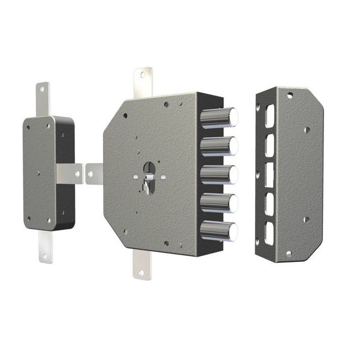 Cr Serrature Serratura Sicurezza Quintuplice Sx Cilindro 2300pen