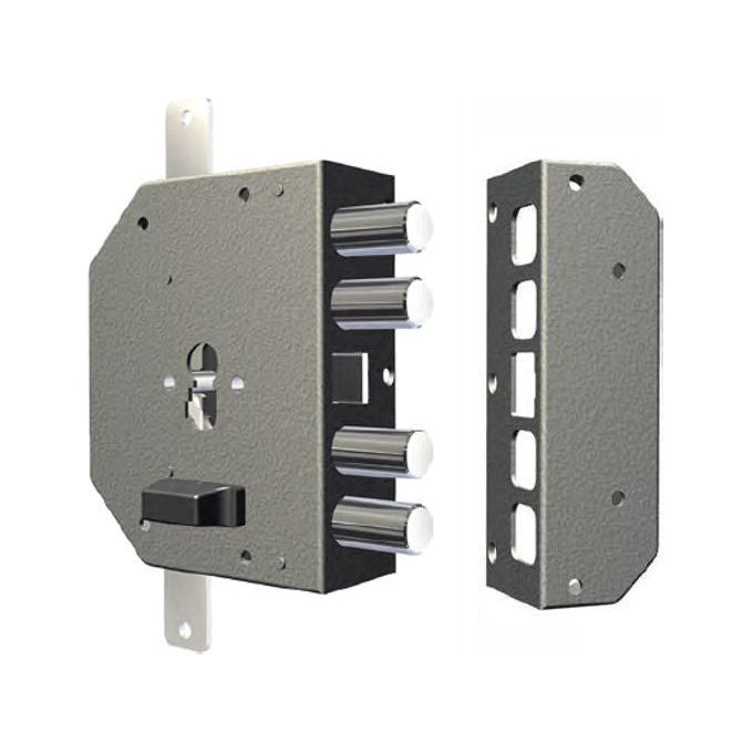 Cr Serrature Serratura Sicurezza Triplice Sx Cilindro 2250pen
