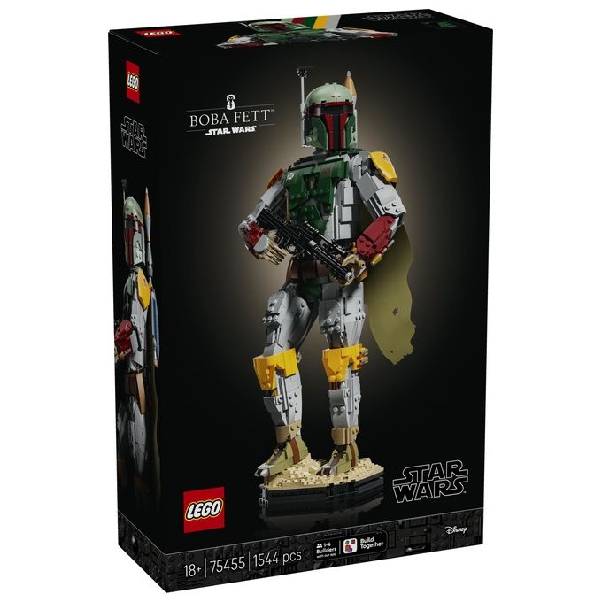 Lego 75455 Star Wars Boba Fett Personaggio Costruibile 1544 pezzi colore Multicolore