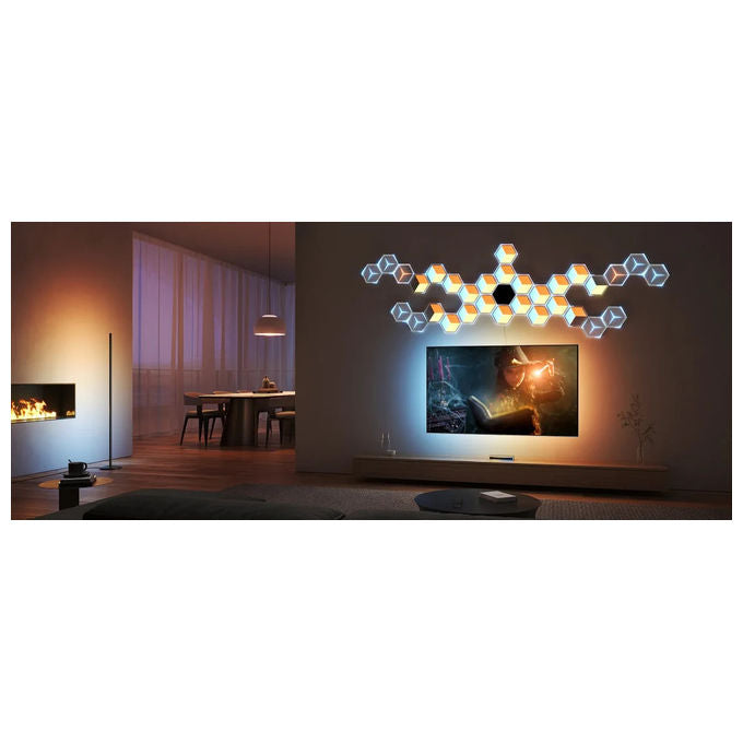 Govee H606AC81 Lampada a parete intelligente Wi-Fi Bluetooth 72 W colore Grigio