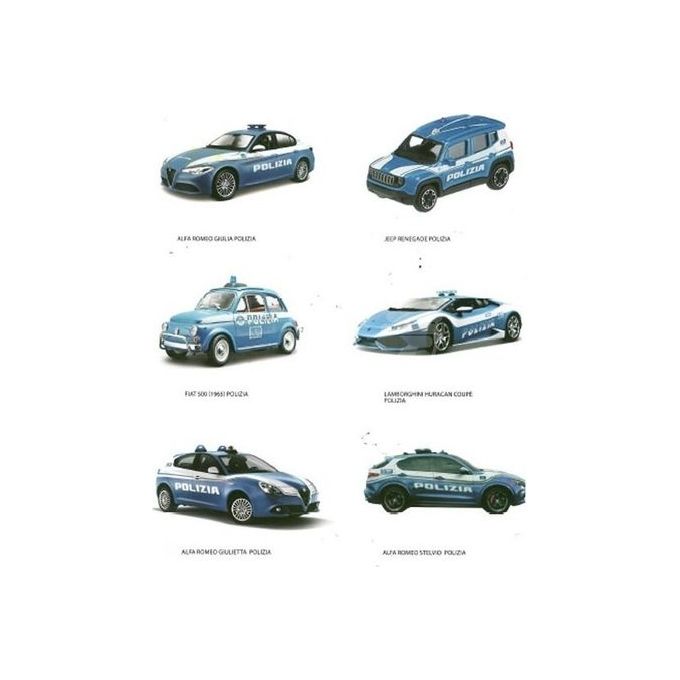 Goliath Auto Modello 1:43 Polizia