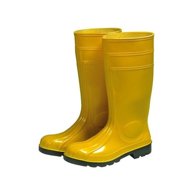 Neri STIVALI TUTTACOSCIA N 42 Stivali da lavoro in PVC taglia 42 suola antiscivolo protezione completa colore Nero
