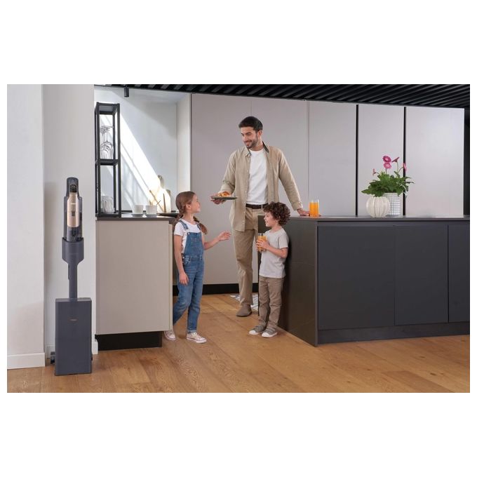Haier HCVM5550PX 0LL I-Pro Clean M5 Aspirapolvere a batteria Senza sacchetto 0.85 L 650 W 100 min colore Nero Bronzo