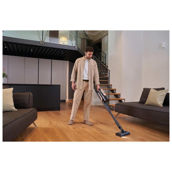 Haier HCVM5550PX 0LL I-Pro Clean M5 Aspirapolvere a batteria Senza sacchetto 0.85 L 650 W 100 min colore Nero Bronzo