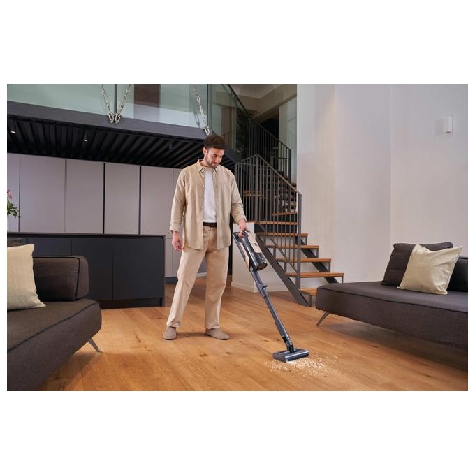 Haier HCVM5550PX 0LL I-Pro Clean M5 Aspirapolvere a batteria Senza sacchetto 0.85 L 650 W 100 min colore Nero Bronzo