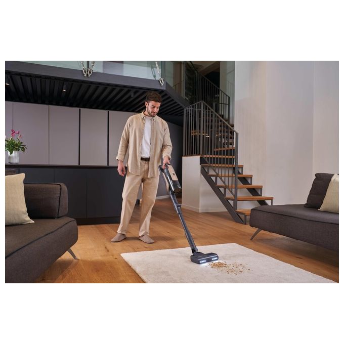 Haier HCVM5550PX 0LL I-Pro Clean M5 Aspirapolvere a batteria Senza sacchetto 0.85 L 650 W 100 min colore Nero Bronzo