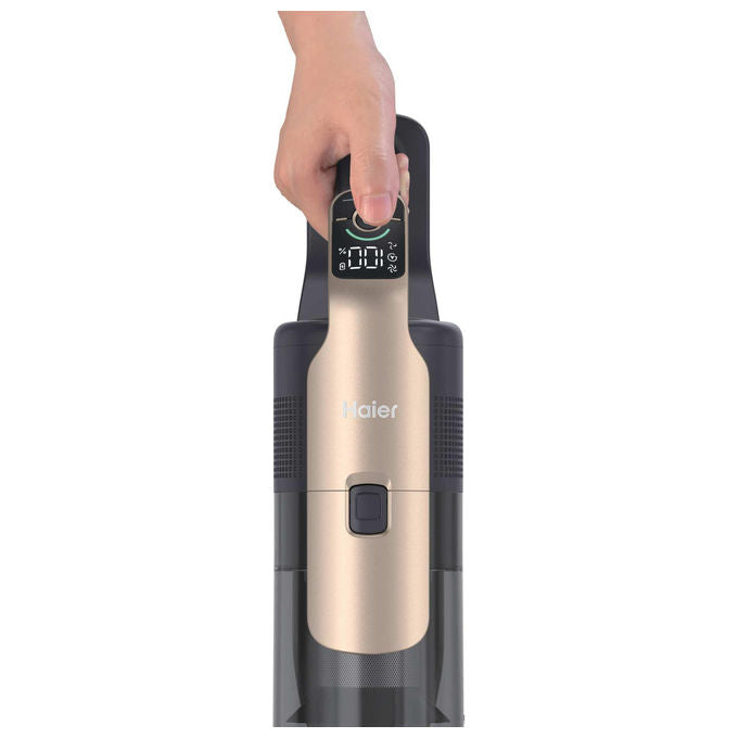 Haier HCVM5550PX 0LL I-Pro Clean M5 Aspirapolvere a batteria Senza sacchetto 0.85 L 650 W 100 min colore Nero Bronzo