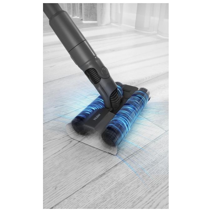 Haier HCVM5550PX 0LL I-Pro Clean M5 Aspirapolvere a batteria Senza sacchetto 0.85 L 650 W 100 min colore Nero Bronzo