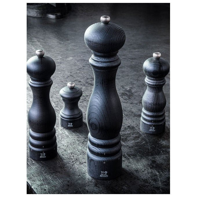 Peugeot 4006950039424 Paris U-Select Macinapepe in Legno di Faggio con Macinatura Regolabile Altezza 22 cm colore Grafite