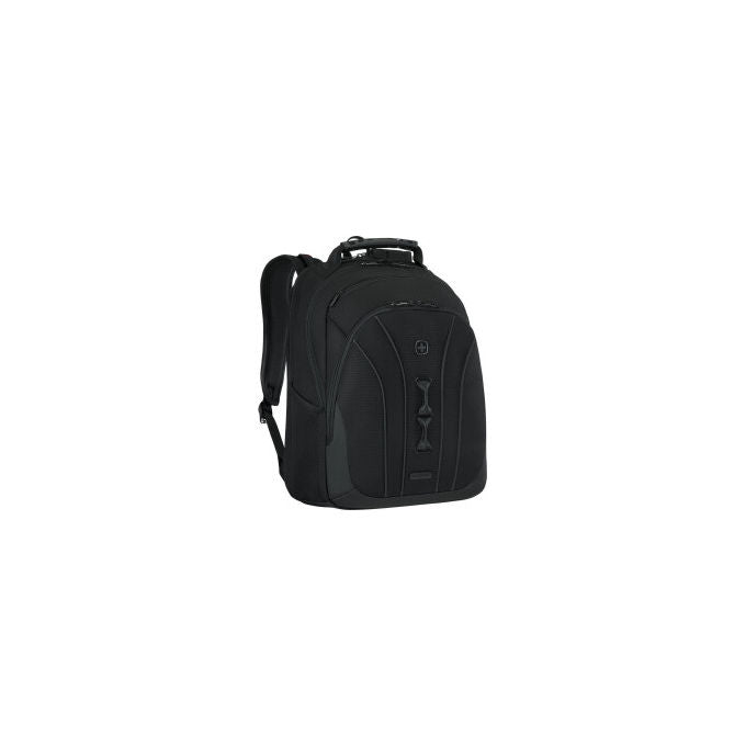 Wenger 653629 Legacy Black Series Zaino per Laptop fino a 16'' e Tablet fino a 10'' con Scomparto Triple Protect e Cerniere Idrorepellenti colore Nero
