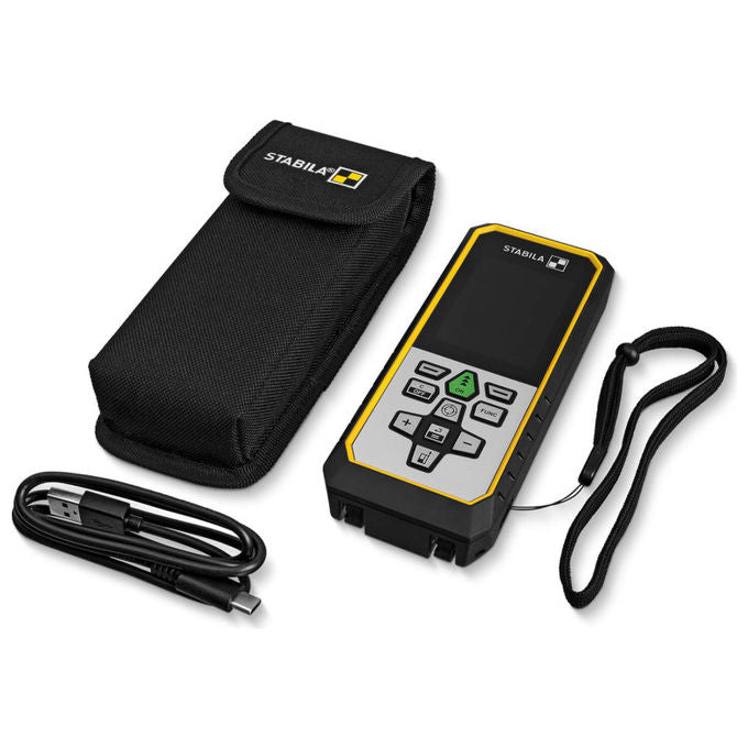 Stabila LD530BT Telemetro Laser 200 m Bluetooth 5.0 Precisione ±1 mm IP54 colore Nero