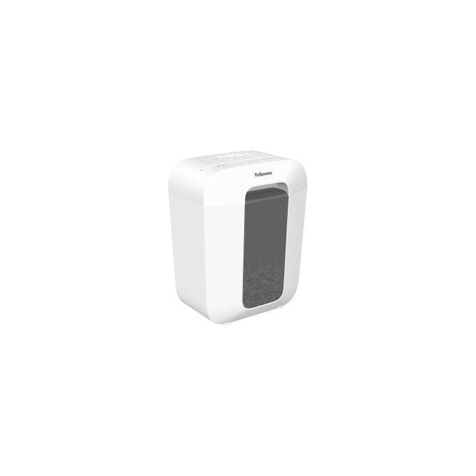 Fellowes 100110064 Powershred Distruggidocumenti corte incrociato 9 fogli P-4 17 litri colore Bianco