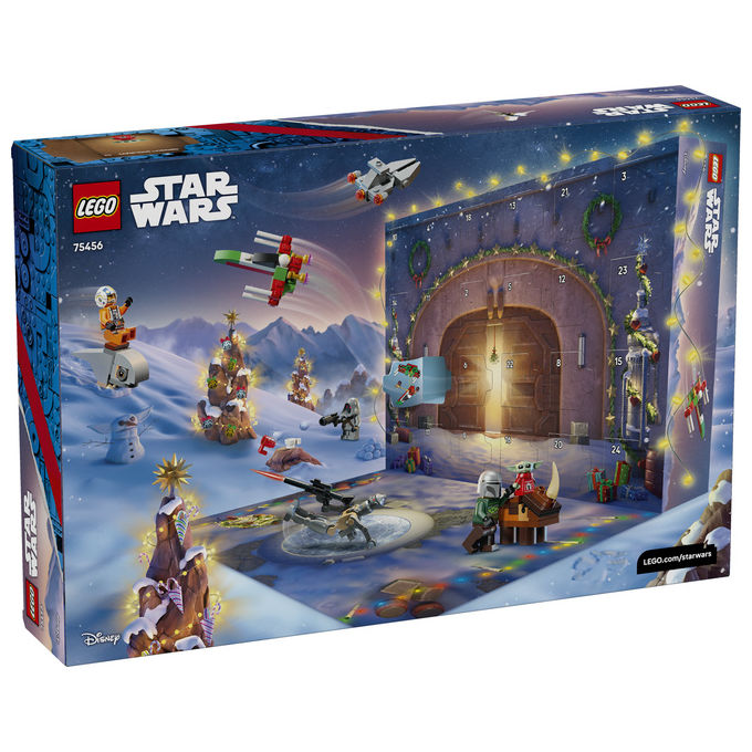 Lego 75456 Calendario dell'Avvento 2026 Set da Costruzione con 24 Sorprese e 293 Pezzi colore Multicolore