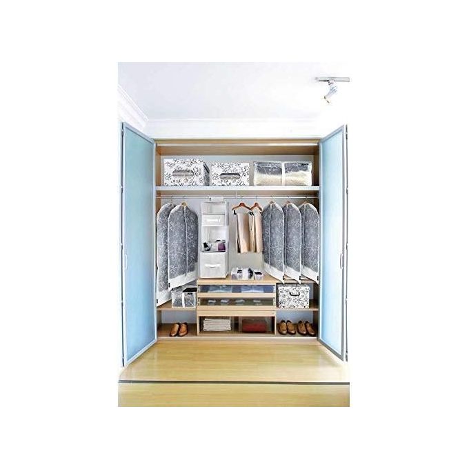 Domopack Living Custodia per Coperte XL 95x45x18 Cm