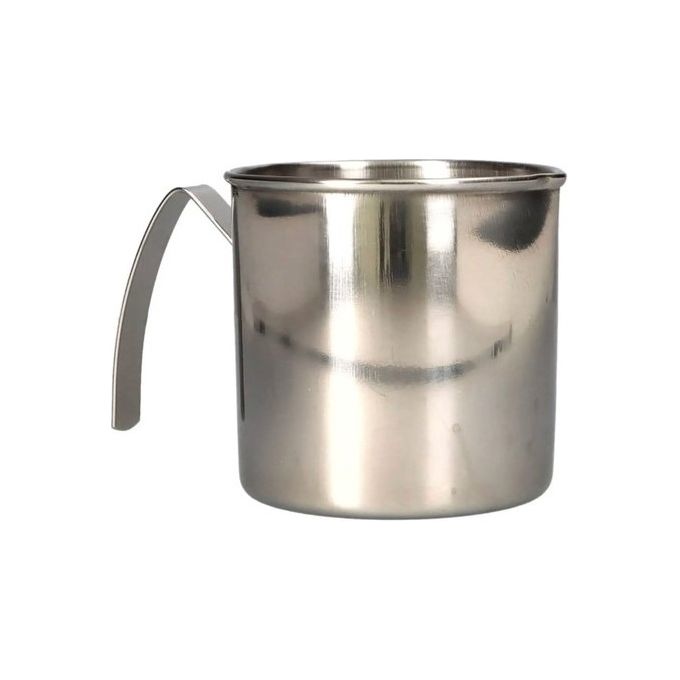 Bricco Cilindrico in acciaio inox Cm 12