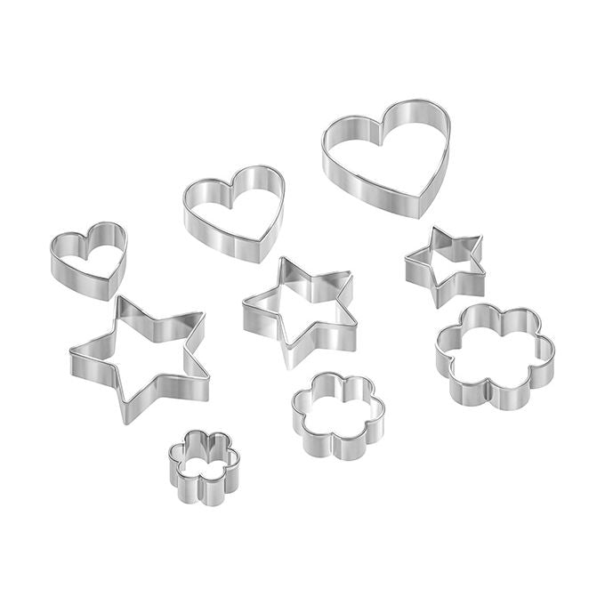 Pedrini 04gd233 Confezione 9 Tagliabiscotti Assortiti Lillo