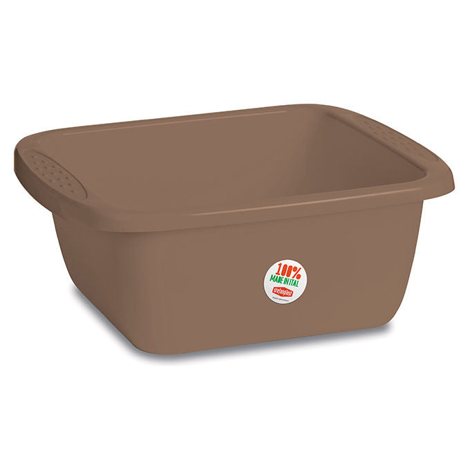 Stefanplast 27540 Bacinella Rettangolare Primavera 40x34cm Tortora