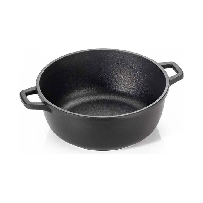 Casseruola con 2 manici cm.26 Linea Nera