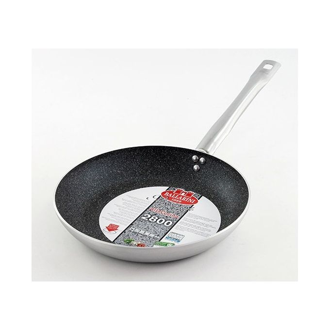 Padella svasata bassa professionale Granite Cm 28