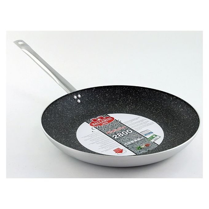 Padella svasata bassa professionale Granite Cm 36