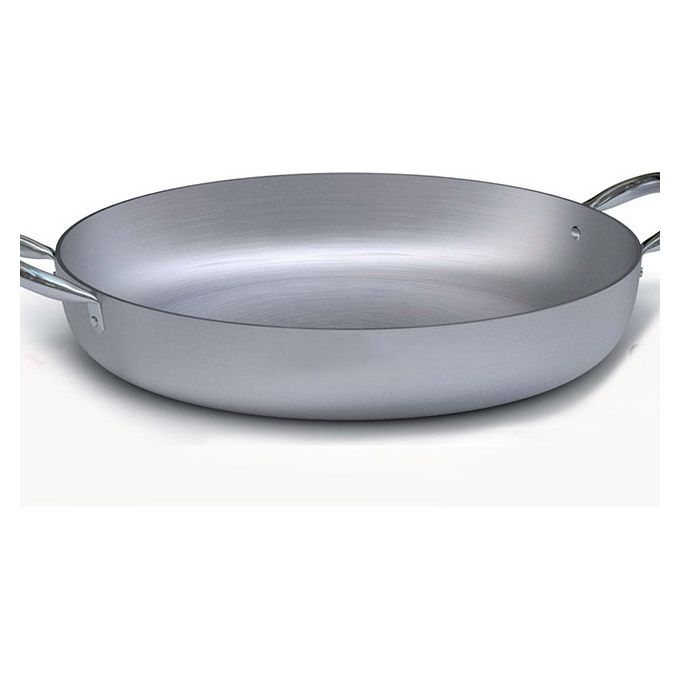 Tegame professionale con 2 manici in alluminio 50 cm