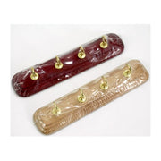 Portachiavi Assortito con 4 Ganci in ottone
