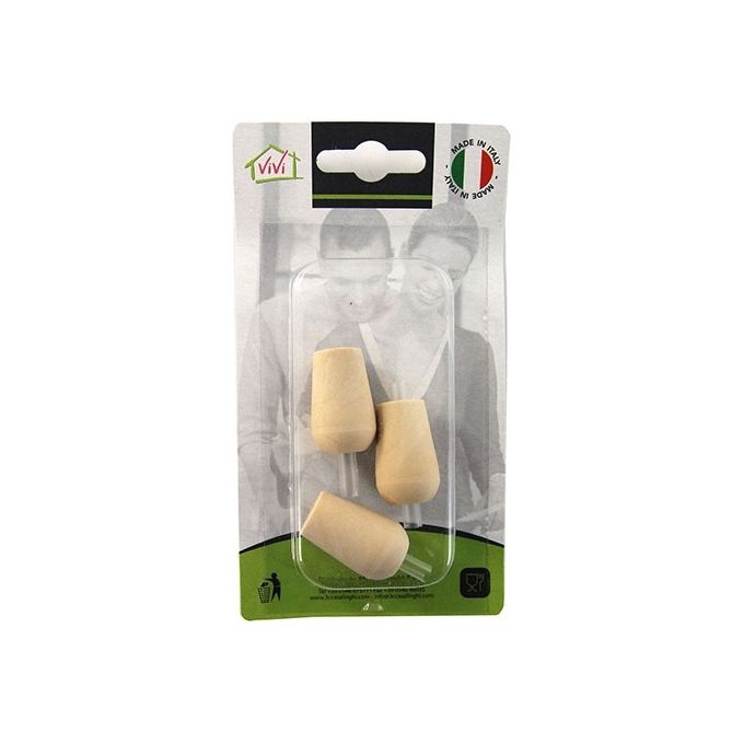 3 Tappi Dosatori in legno Vivi