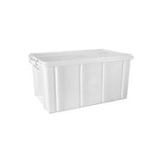 Cassetta box con coperchio 45x35x25 Bianco