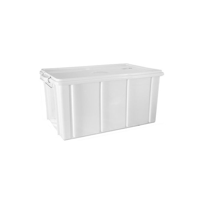 Cassetta box con coperchio 55x40x29 Bianco