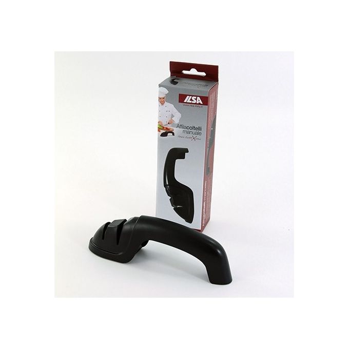 ILSA Affilatore Cm 19 5 per Coltelli Utensile da Cucina per Ristorazione e Uso Domestico Efficiente e Facile da Utilizzare